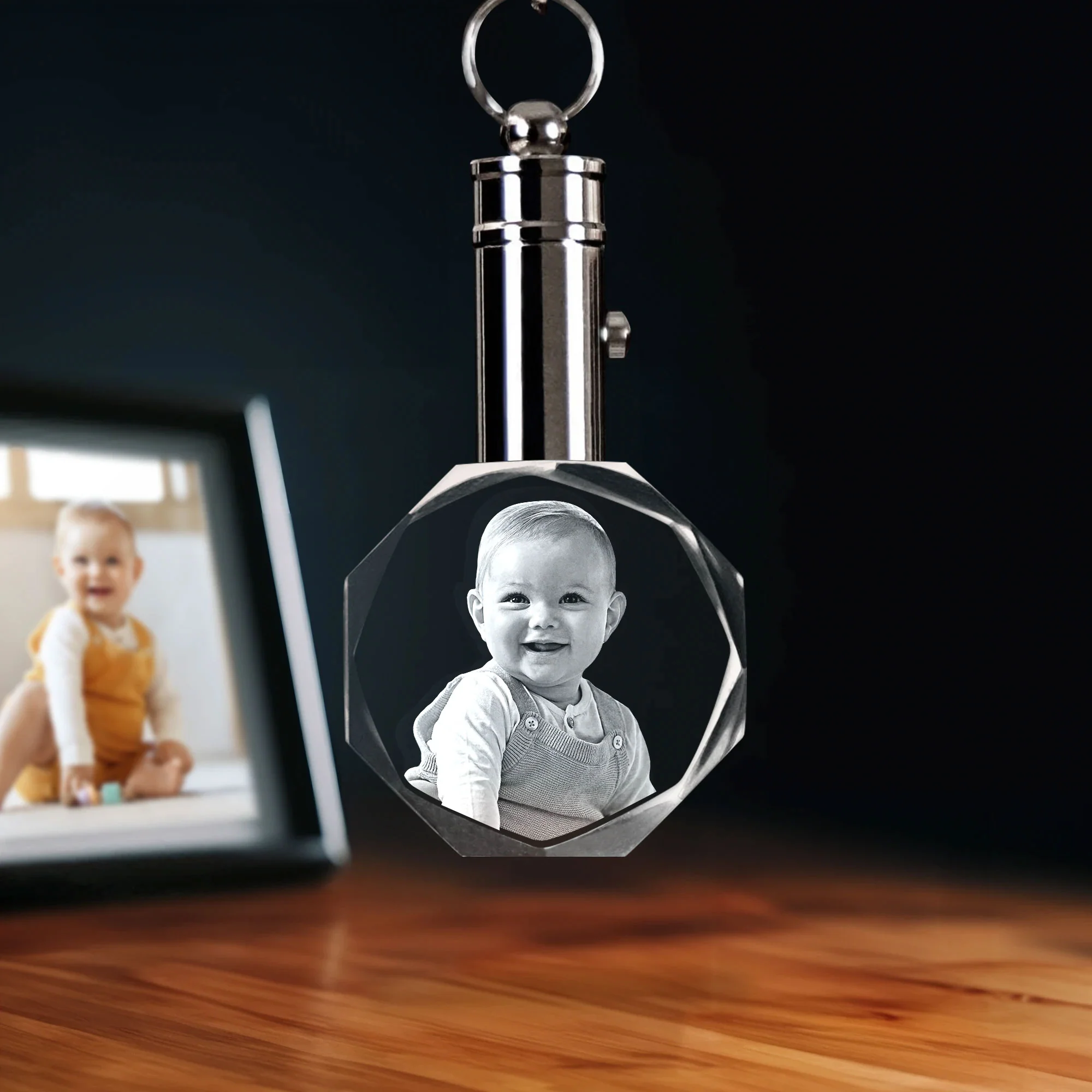 Photo Crystal Keychains